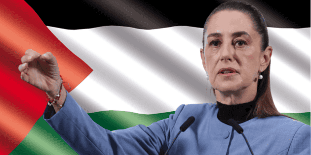 Sheinbaum reconoce el Estado de Palestina y llama al fin del "genocidio"