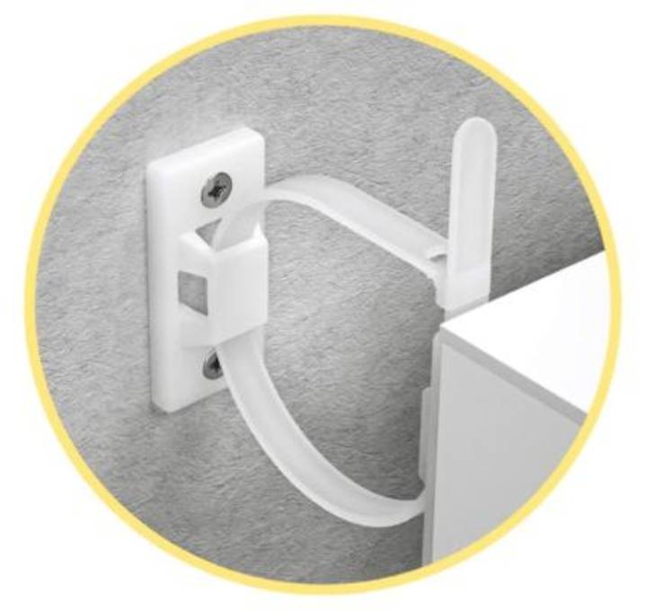 Consumer Product Safety Commission: Cranach Hardware furniture straps sold on Amazon defective injuries from tip over recall