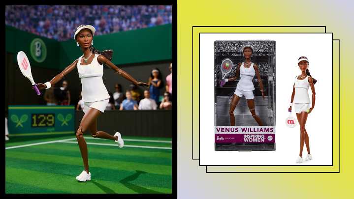 Venus Williams Barbie Release: Shop Barbie Inspiring Women Series Doll