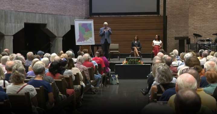 Democratic leaders hold "Beyond The Lines," a town hall about redistricting