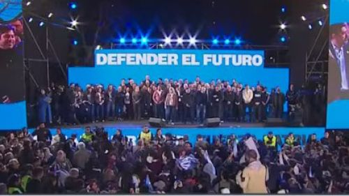 El peronismo celebró en La Plata