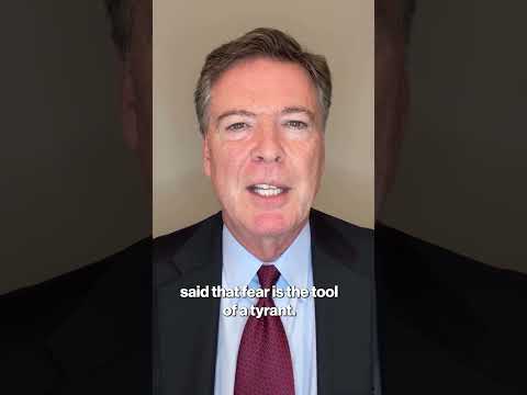 Former FBI Director James Comey Staunchly Defends Himself Against Indictment Charges #shorts