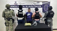 Detienen a masculino que traía marihuana y un arma de fuego