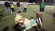 Un jugador juvenil del Peñas Oscenses se lesiona de gravedad y la ambulancia tarda más de 2 horas en llegar