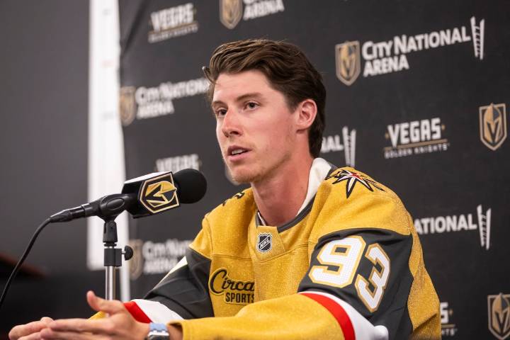 Mitch Marner hits the ice as Golden Knights open training camp with Stanley Cup in mind