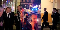 “Todo está bloqueado por tu culpa”: el insólito llamado de Macron a Trump desde la calle en Nueva York