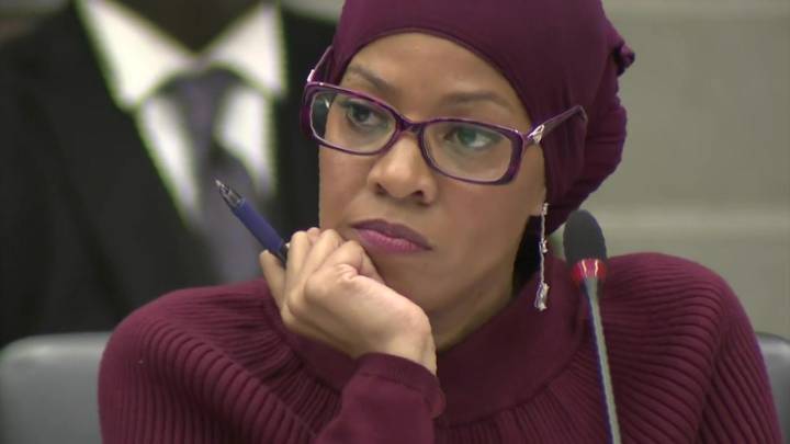 Former Boston City Councilor Tania Fernandes Anderson in federal court Friday for sentencing