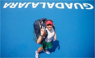 Giuliana Olmos tras conseguir su clasificación a cuartos de final del Guadalajara Open: Estoy muy feliz de ganar en casa