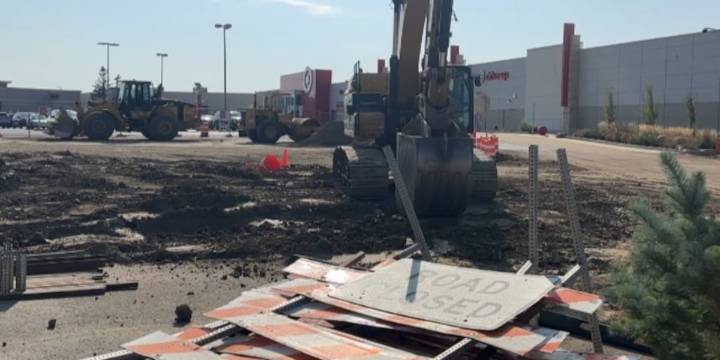 Work continues on Puppy Dog Coulee project around Dakota Square Mall in Minot