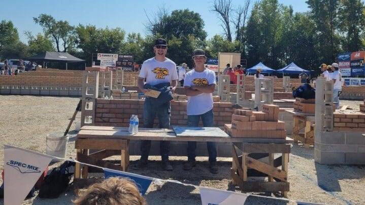 D.C. Everest student wins masonry contest with…