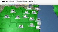 Getting some needed rain for part of the weekend