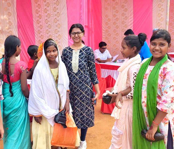 Loyola School Jamshedpur student leads health camp, inspires thousands