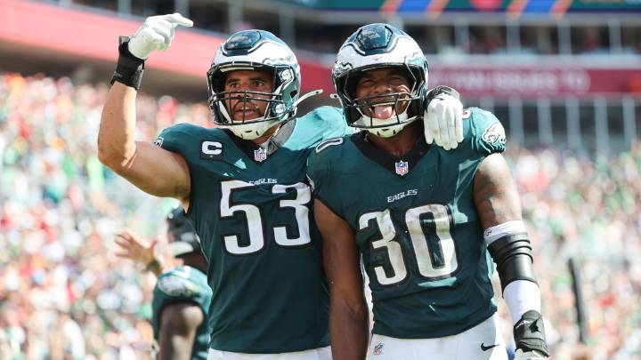 Eagles’ Jihaad Campbell continues to show off his potential