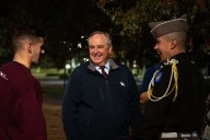 Students and professors defend Texas A&M President Mark Welsh amid calls for his ousting