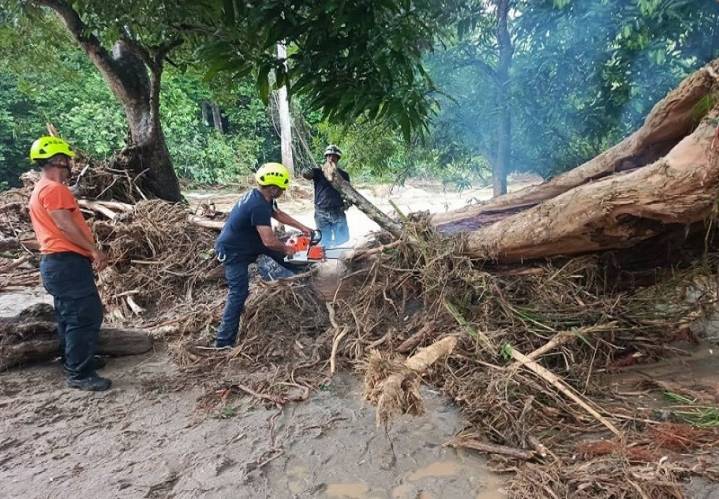 Aragua: Plan de Contingencia activado por crecida de ríos en Ocumare de la Costa