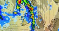 UK weather: Exact date most of Britain facing deluge as sunny spell ends