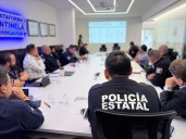 Encabeza Secretario de Seguridad reunión de coordinación para operativo del desfile patrio