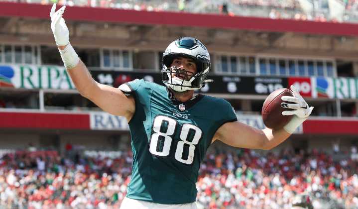 Con paso de campeón: Eagles no perdona a Buccaneers y logran su cuarto triunfo