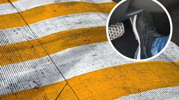 Si no haces esto antes de un badén, cuidado: estás destrozando tu coche poco a poco