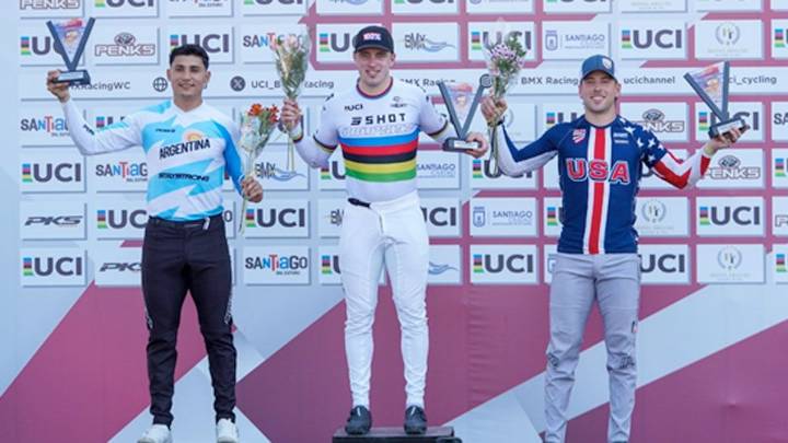 Arthur Pilard y Saya Sakakibara brillaron en la Copa del Mundo de BMX en Santiago…