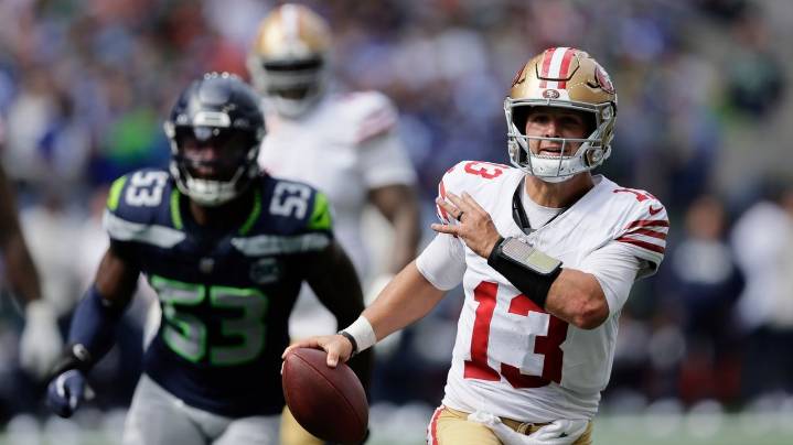 Brock Purdy practices again, calls toe injury 'day to day' ahead of 49ers' home opener