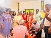 BJP Mahila Morcha organizes health camps under “Sewa Pakhwada” in Jammu