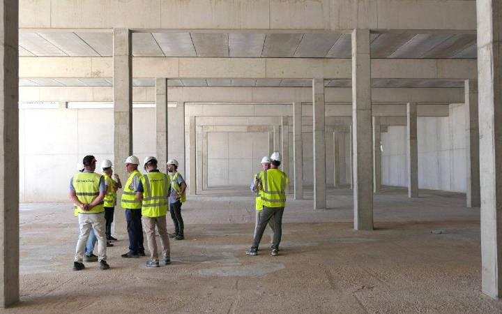 El CAT encara la recta final de les obres de construcció del nou dipòsit de Vila