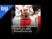 NFL Week 1: Chiefs last; Rodgers petty; McDaniel in hot seat