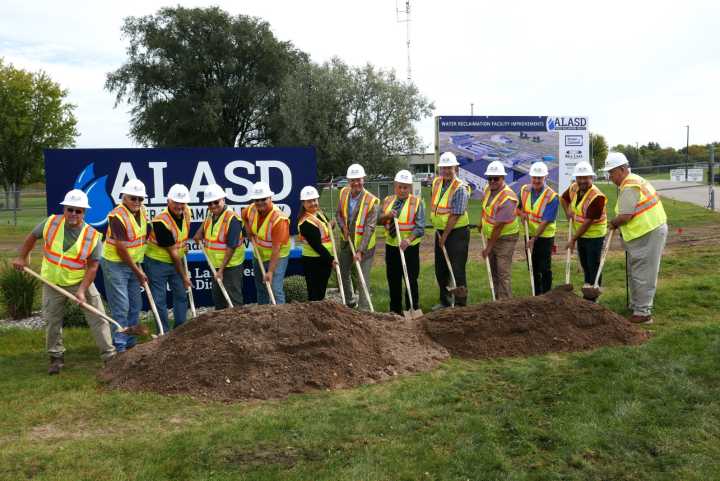 Groundbreaking held for Alexandria Lake Area Sanitary District's $80 million infrastructure project