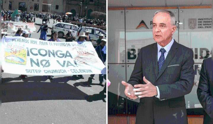 Proyecto minero Conga queda fuera de la agenda del Gobierno, confirma el ministro Jorge Montero
