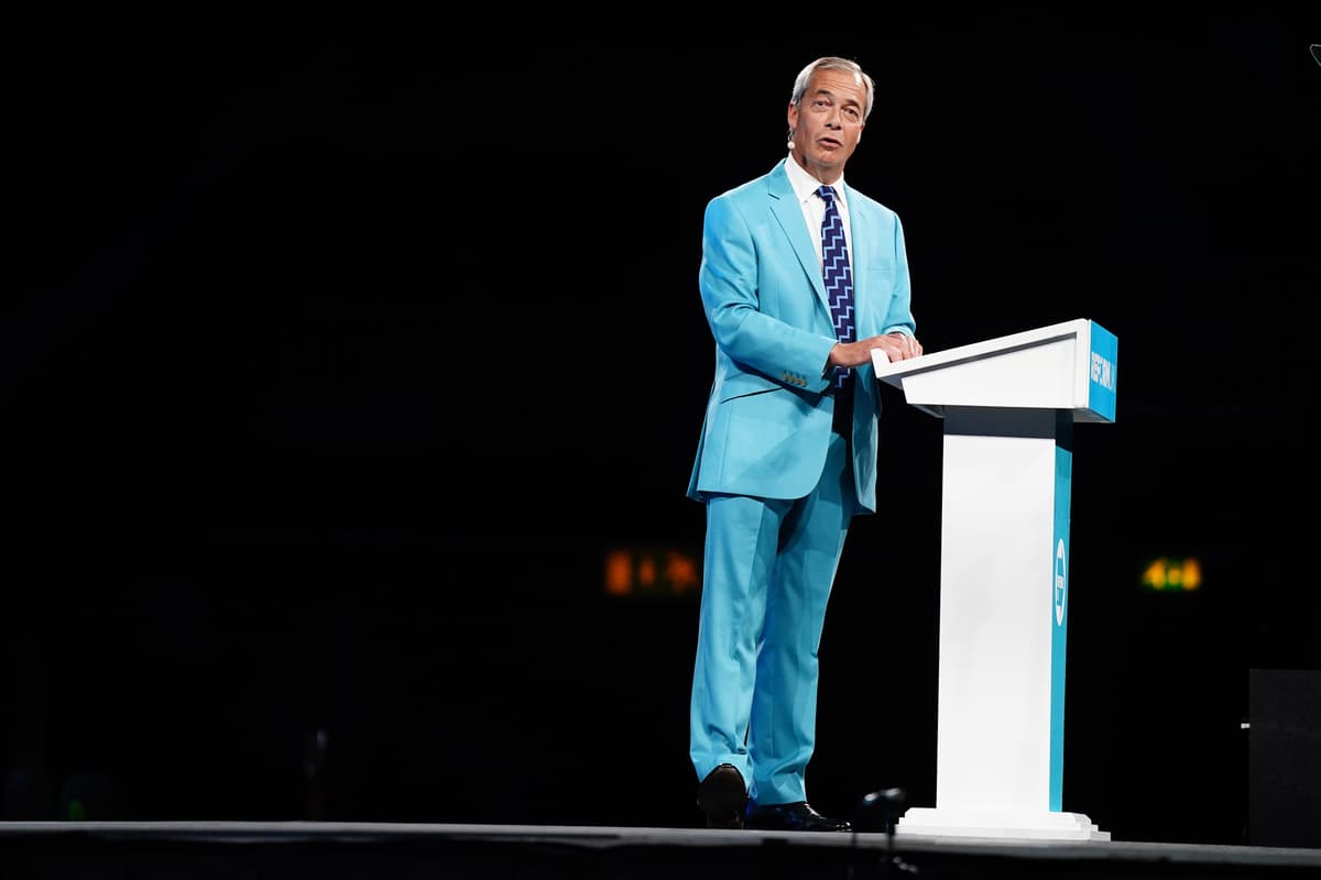 Farage to close Reform conference after telling activists to be ready for an election