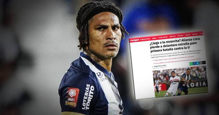 Prensa chilena no calló y dio fuerte calificativo a Paolo Guerrero tras lesión: "Se queda sin..."