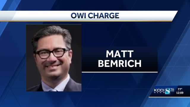 Newton, Iowa mayor Matt Bemrich charged with OWI
