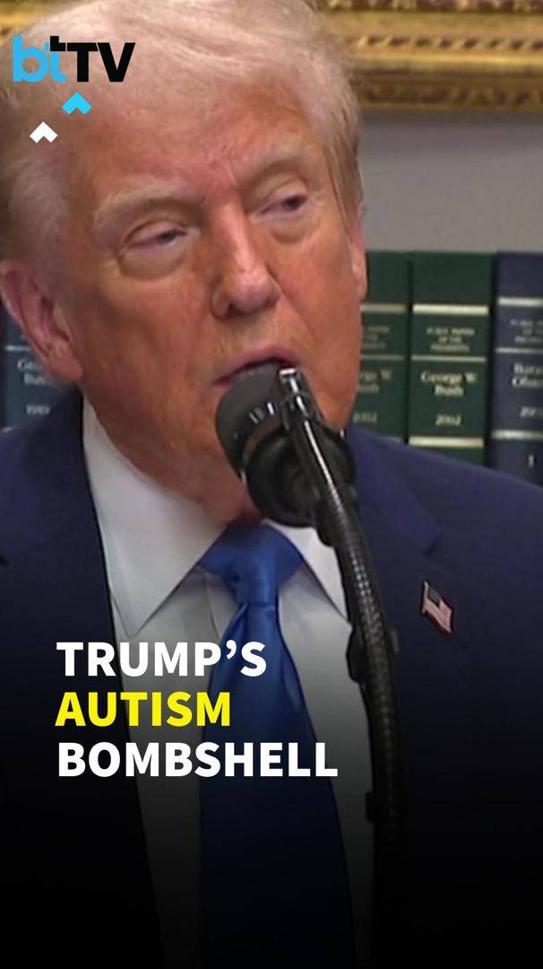 U.S. President Donald Trump Links Autism To Tylenol And Childhood Vaccines