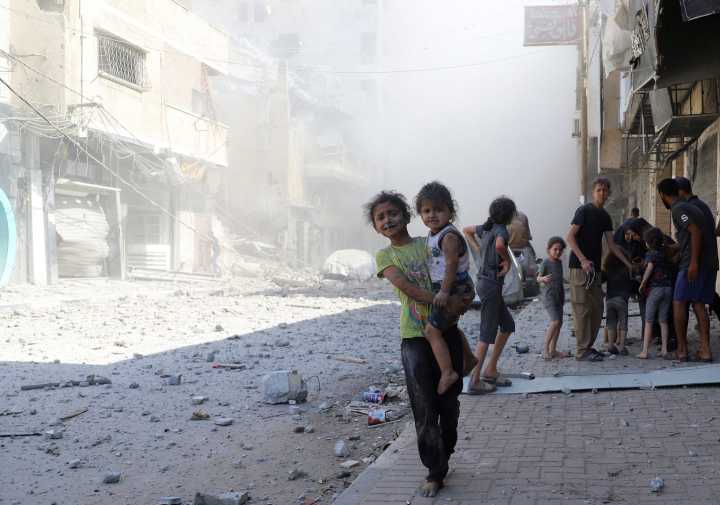 ‘Beyond humanity’: Israeli strike devastates Gaza City neighbourhood