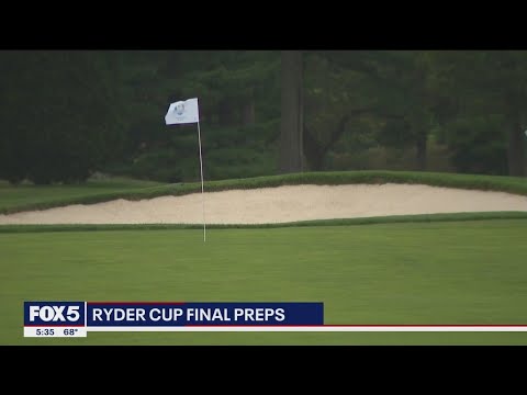 Final preparations for Ryder Cup