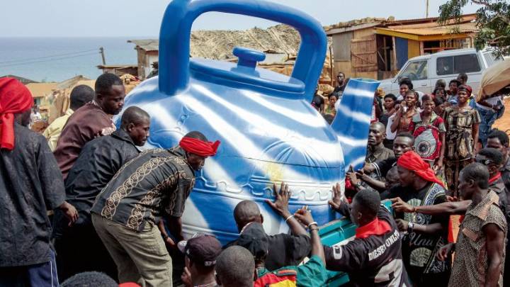 In photos: The secretive, colorful world of Ghanaian funerals