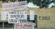 UNAM: Colocan “tendedero de denuncias por la salud mental” tras alumno que se quitó la vida