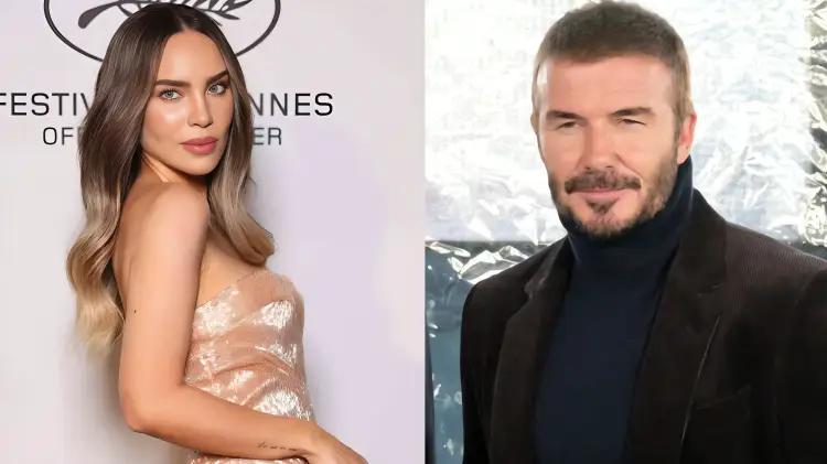 Belinda y David Beckham encienden los flashes en e...