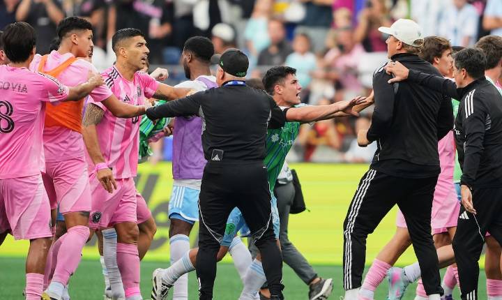La MLS suspende a Luis Suárez por tres partidos tras altercado en la final de la Leagues Cup