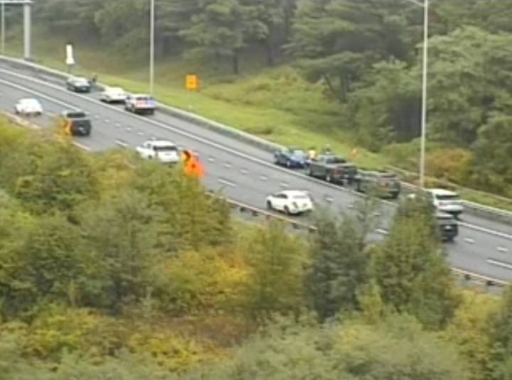 Injuries reported after pedestrian struck by vehicle in on I