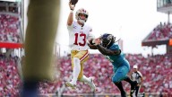 49ers QB Brock Purdy dealing with toe soreness after returning for Jaguars game