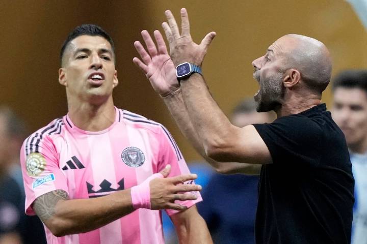 Luis Suárez recibe sanción de seis partidos tras su polémica en la final de la Leagues Cup