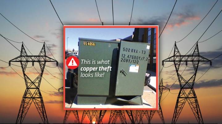 PNM issues warning about copper theft
