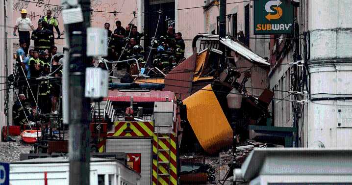 Funicular se descarrila en Lisboa, deja 21 heridos y al menos 17 muertos, según autoridades locales