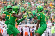 Oregon moves into top 5 of AP poll after thrashing Oklahoma State