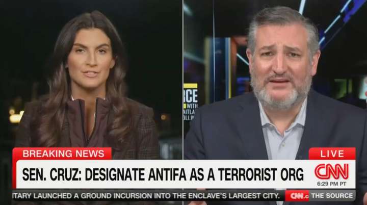 ‘What You Just Said Is False’: Ted Cruz Rips Kaitlan Collins Over Charlie Kirk