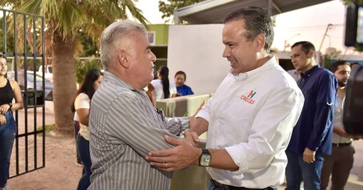 Inaugura Toño Astiazarán el corredor Camina Segura en primaria de la Norberto Ortega