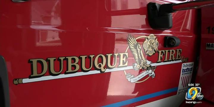 Dubuque Fire responds to multiple delivery vehicles on fire at Amazon facility