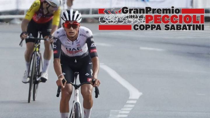 Isaac del Toro liga su tercer triunfo al hilo en Italia en la Coppa Sabatini 2025